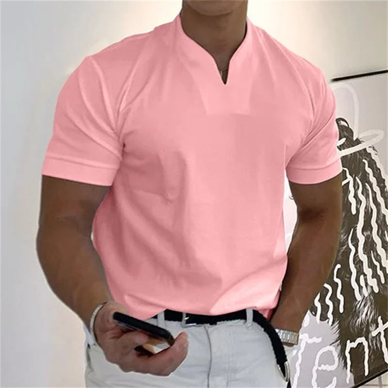 Camiseta Slim Fit Elegante para hombre 50% OFF Hoy
