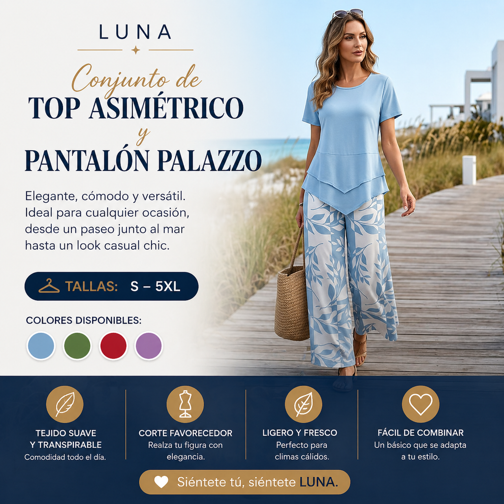 LUNA Breeze Chic™ – Conjunto Premium | 50% HOY