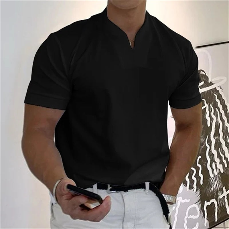 Camiseta Slim Fit Elegante para hombre 50% OFF Hoy