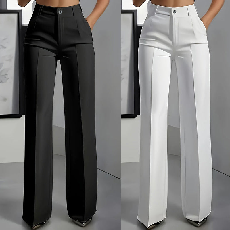 50% Descuento oferta por tiempo limitado ⏳Pantalon de Vestir de Tiro Alto