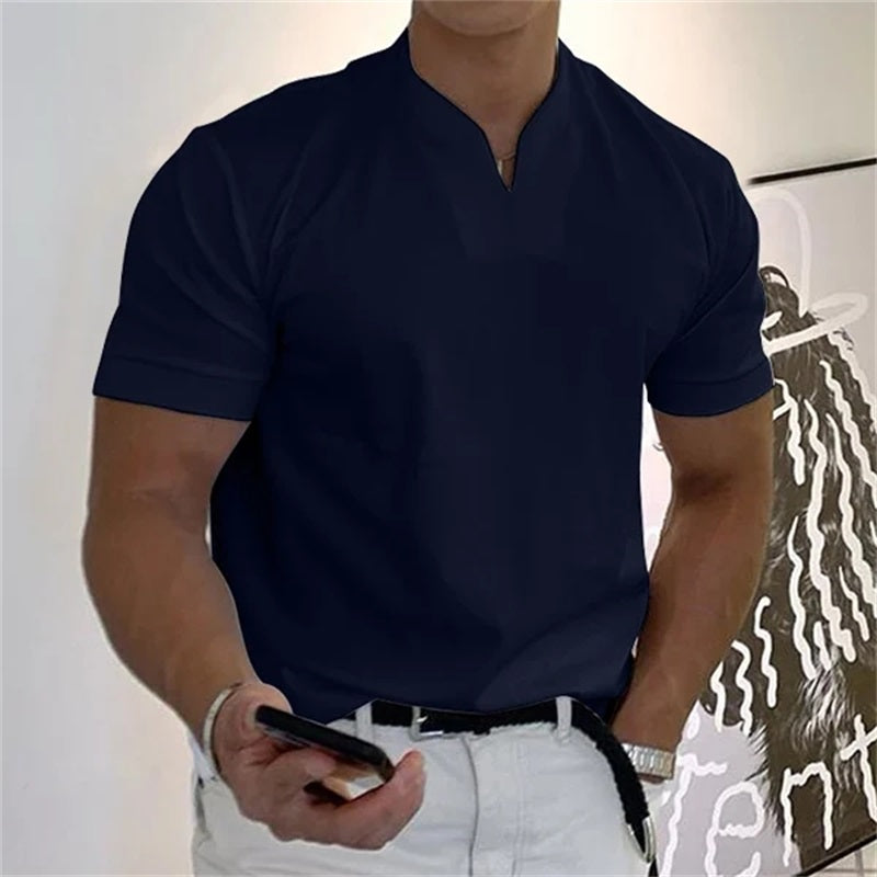 Camiseta Slim Fit Elegante para hombre 50% OFF Hoy