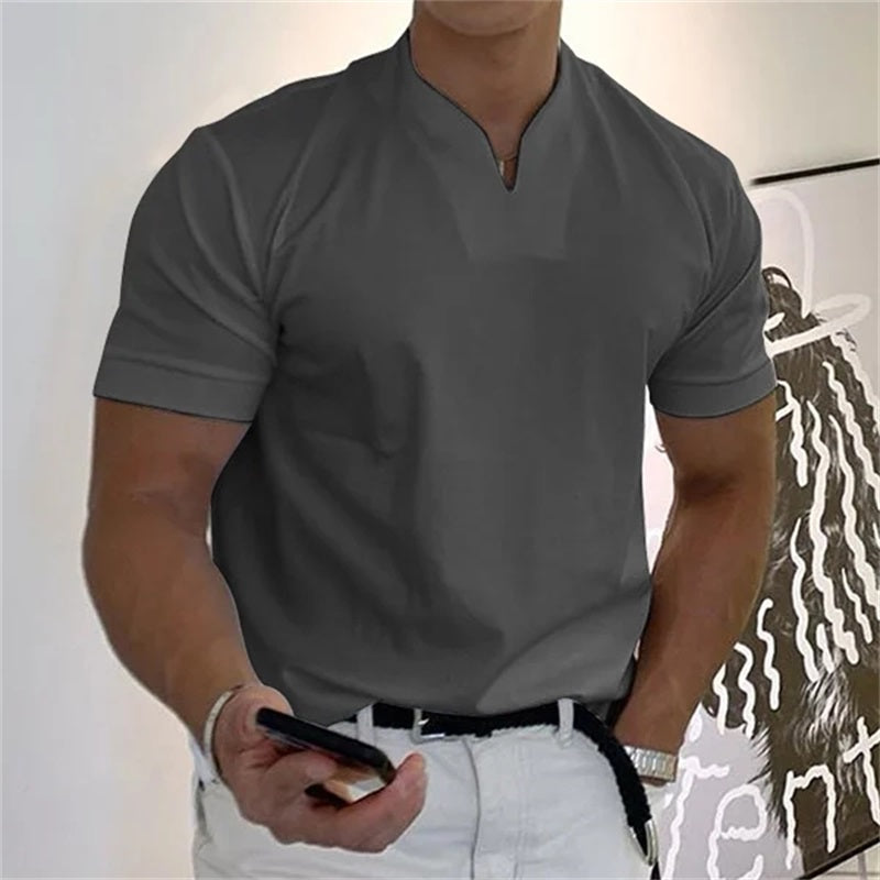 Camiseta Slim Fit Elegante para hombre 50% OFF Hoy
