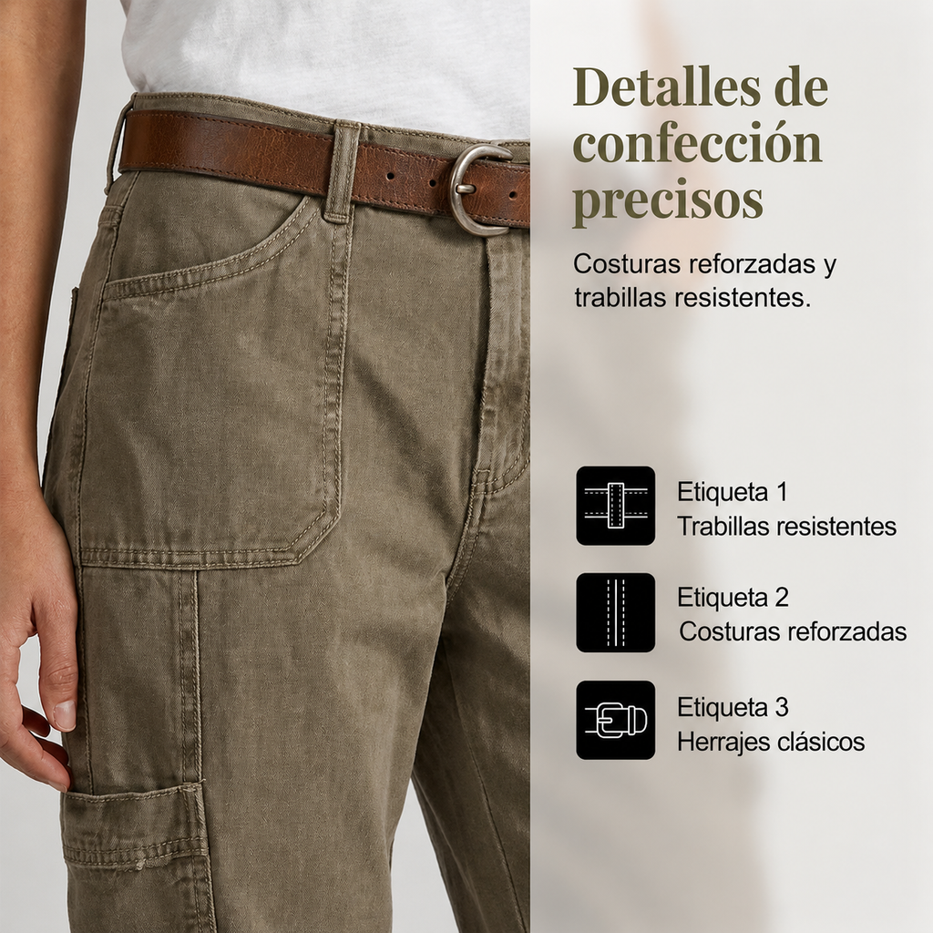 📢 Oferta de mitad de temporada: −50% por tiempo limitado ⏰👖 Pantalones cargo capri casuales para mujer: cómodos 3/4 con múltiples bolsillos, perfectos para el día a día, viajes y verano ☀️