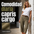 📢 Oferta de mitad de temporada: −50% por tiempo limitado ⏰👖 Pantalones cargo capri casuales para mujer: cómodos 3/4 con múltiples bolsillos, perfectos para el día a día, viajes y verano ☀️