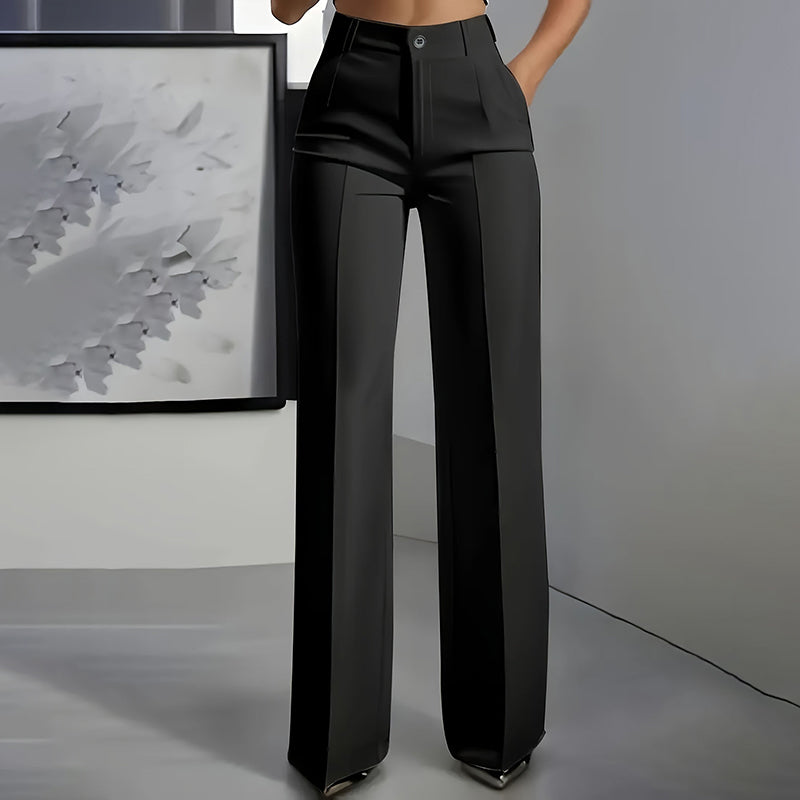 50% Descuento oferta por tiempo limitado ⏳Pantalon de Vestir de Tiro Alto