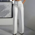 50% Descuento oferta por tiempo limitado ⏳Pantalon de Vestir de Tiro Alto
