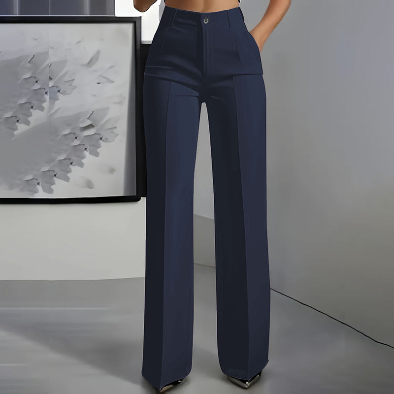 50% Descuento oferta por tiempo limitado ⏳Pantalon de Vestir de Tiro Alto