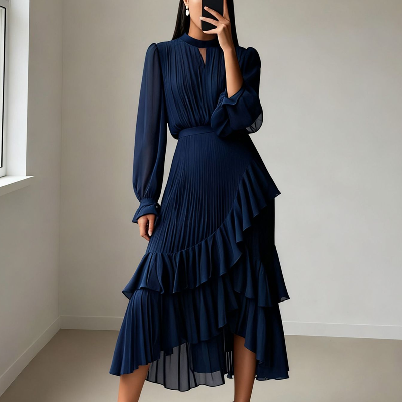 Vestido luna elegante 🌙  ⏳50% de descuento solo hoy