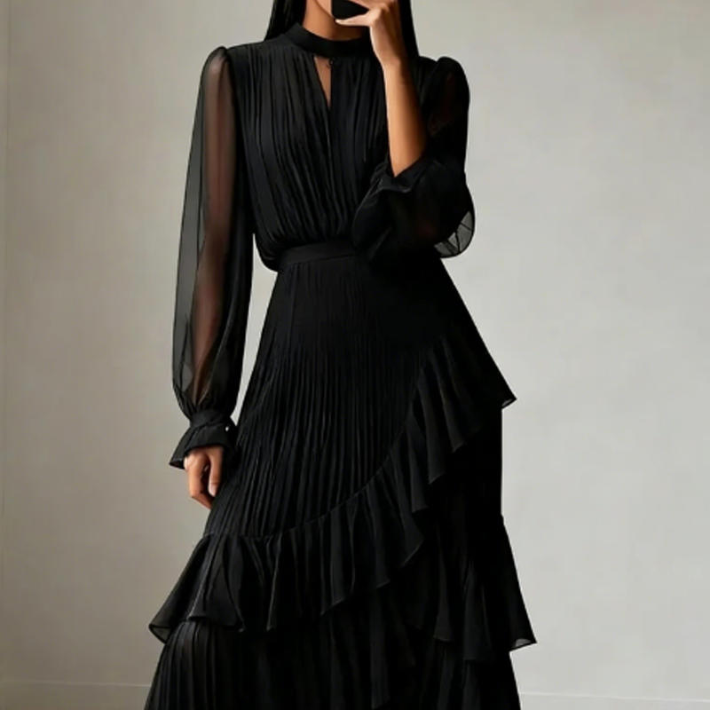 Vestido luna elegante 🌙  ⏳50% de descuento solo hoy